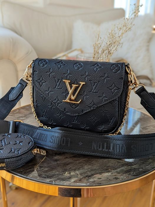 Женская кожаная сумка через плечо подарок  Louis Vuitton