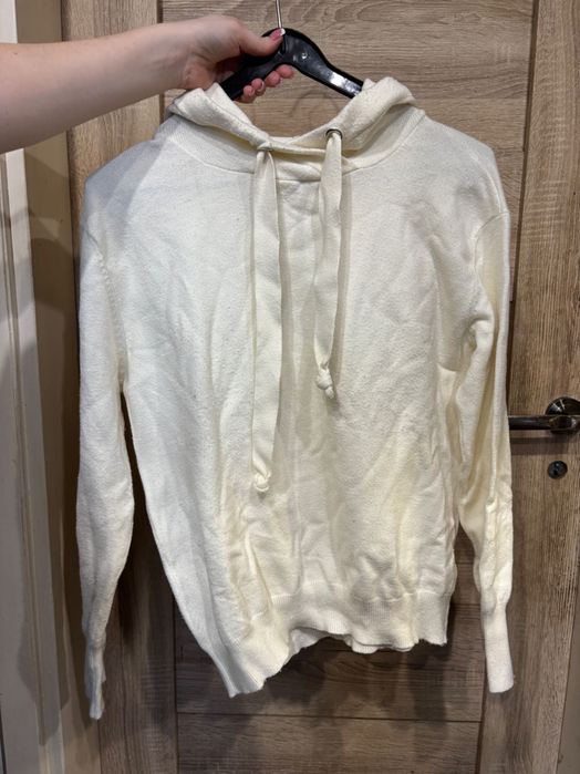 Sweter bluza z kapturem M