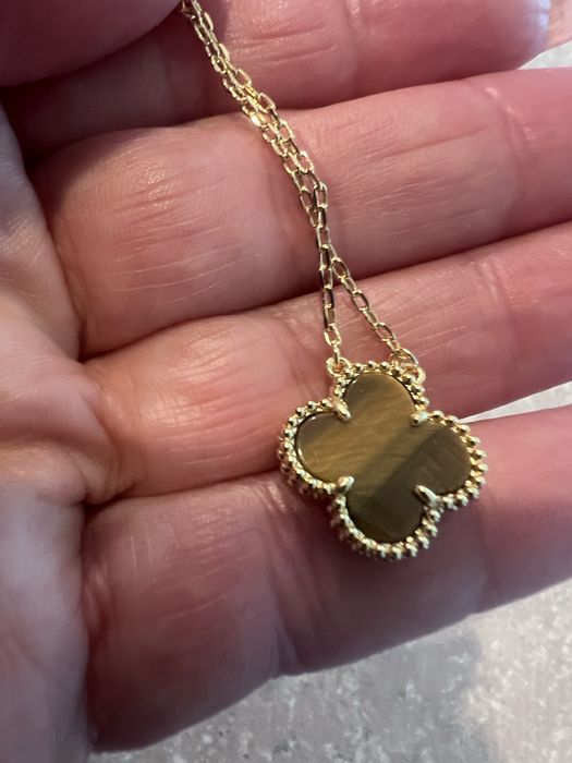 Naszyjnik Van cleef czarny premium