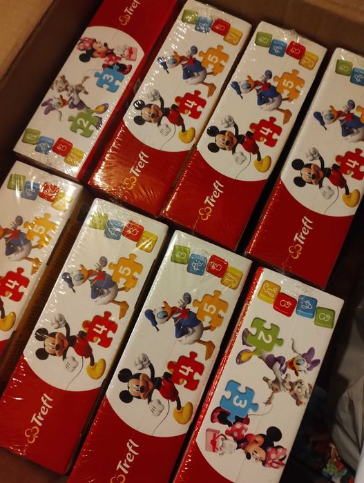 Pierwsze puzzle Disney Mickey Mouse