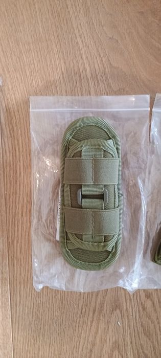 Acessórios Airsoft/Molle Radio, Lanterna, Cinto e Bolsa