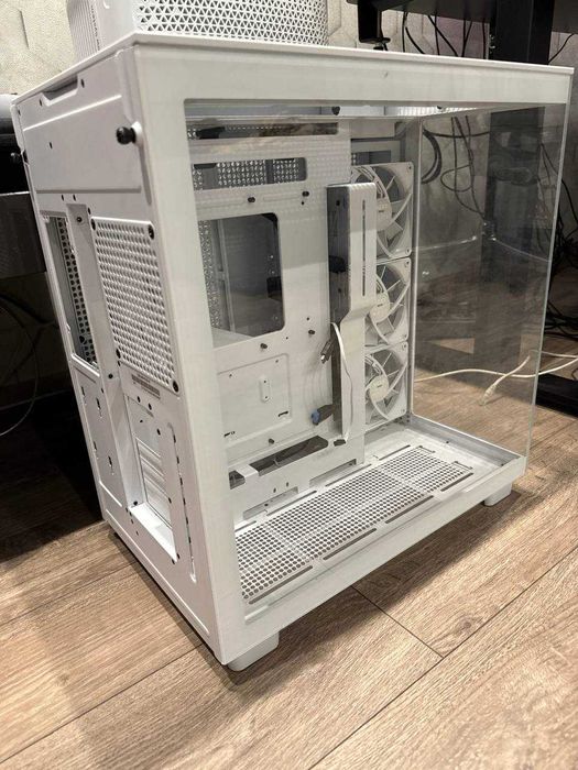 Корпус NZXT H9 Flow Tempered Glass WHITE