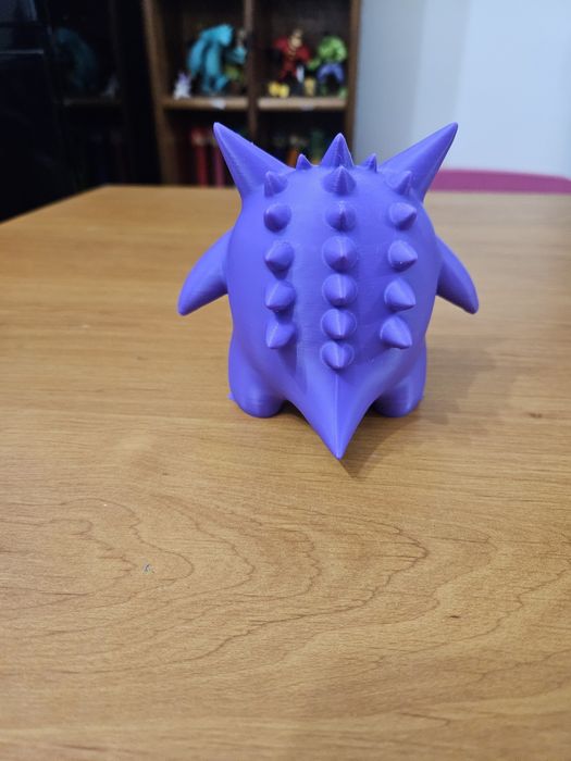 Figura Gengar 3D Multicor em PLA -  Alta Qualidade