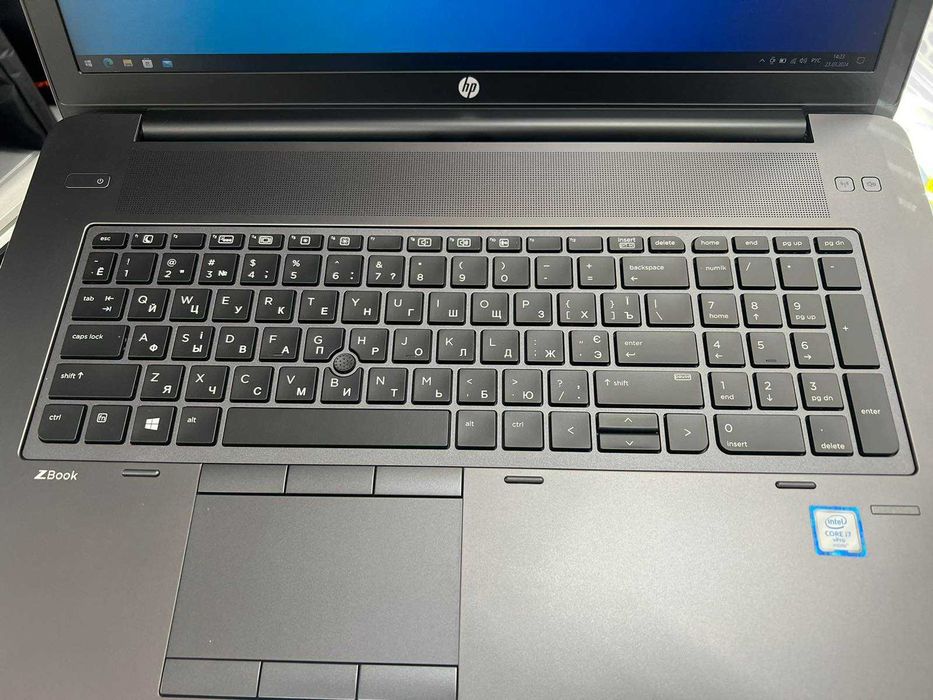 Великий ноутбук HP Zbook 17 g3/17 дюймів i7/ Nvidia/ SSD NVME гарантія