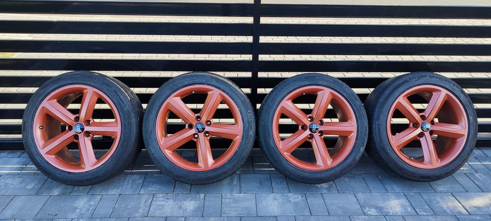 Alufelgi koła letnie 18 cali 5x112  AUDI szerokie 9J