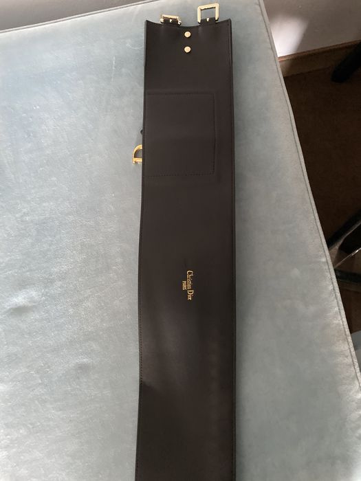 Pasek szeroki czarny z cwiekami