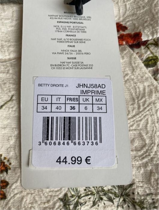 Спідниця Naf Naf, розмір S, нова