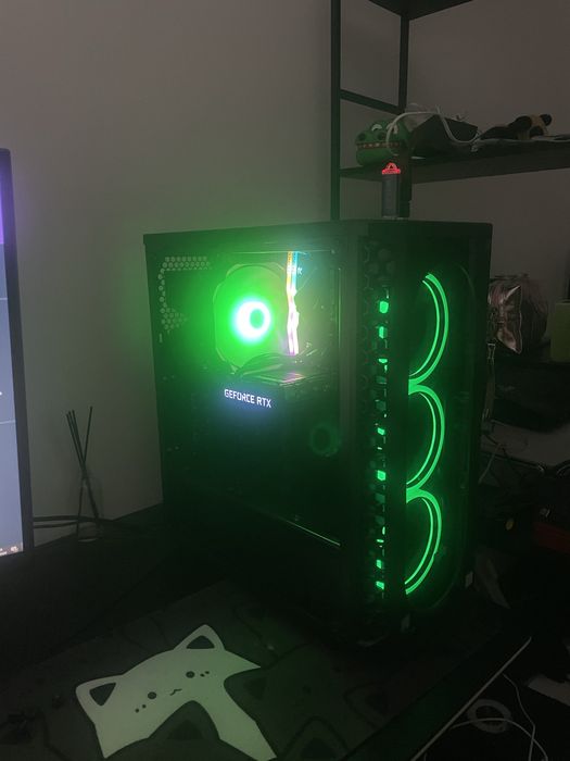 Komputer gamingowy RTX 3060 Ti i5 9400F 16GB RGB SSD Samsung 860 EVO 500GB