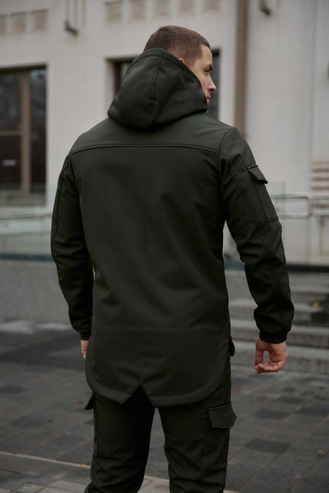 Куртка чоловіча soft shell intruder хакі