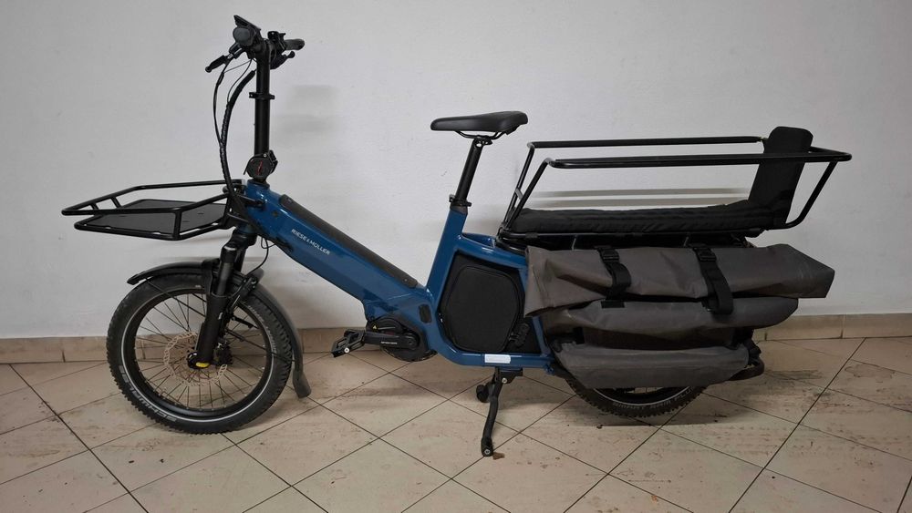 Bicicleta de carga eletrica Riese Muller Multitinker
