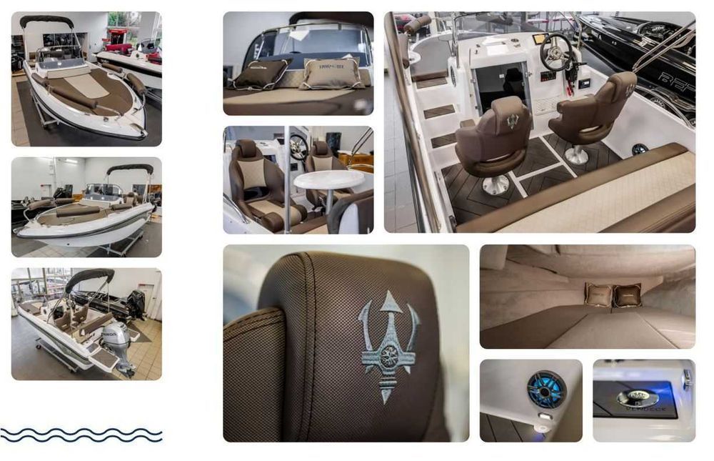 Łódź Motorowa Trident 530 SUNDECK