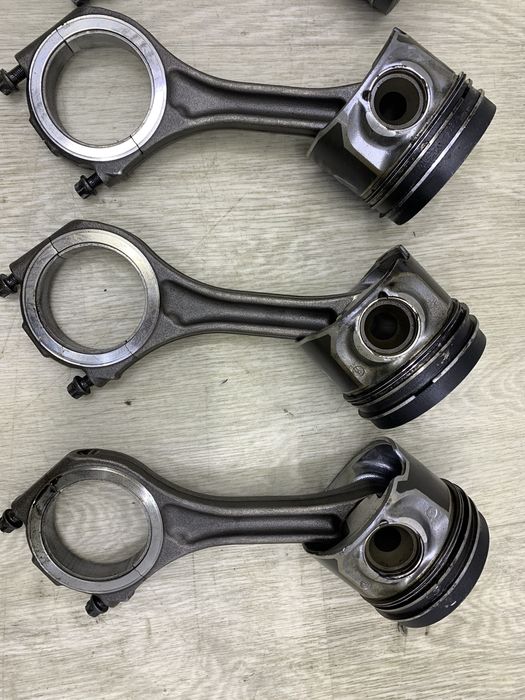 Поршень Audi A6 C6 2.7 TDI 059AB Шатун поршень Ауді А6 С6 V6 BPP бпп