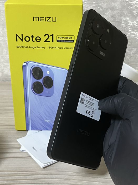 Нові !запаковані !Meіzu Note 21 8/256  6000 mAh