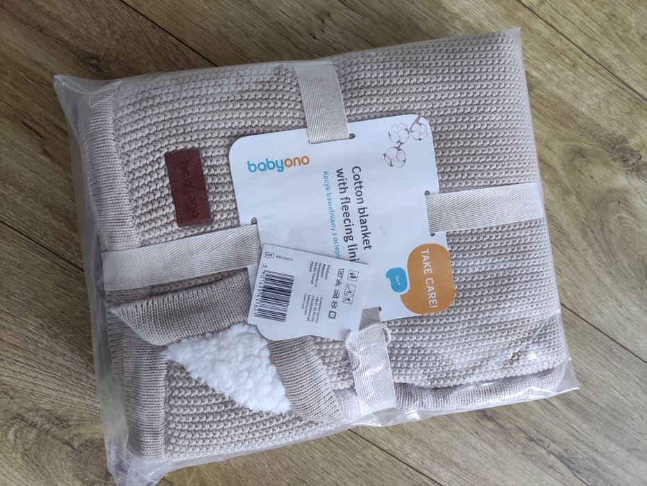 Koc zimowy blankiet ciepły gruby nowy 75x100