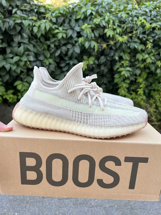 Adidas Yeezy Boost 350 V2 Citrin sneakersy niskie szare 46