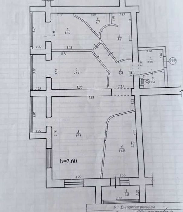 Продам 3к квартиру ул. Братьев Горобцов (ул. Кедрина), Рабочая