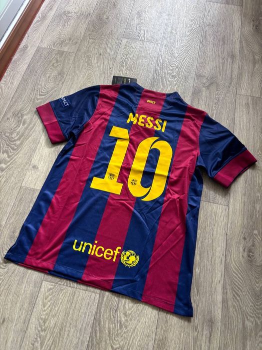 Футбольна форма Барселони Мессі 14-15/ Футбольное джерси Барселона