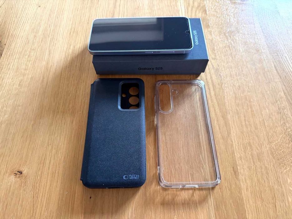 Samsung S25 512GB Ice Blue komplet Etui Kraków Gw 06.2027 z X-Kom 100%