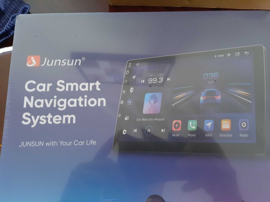 Auto Radio Central multimédia - Android - Com moldura