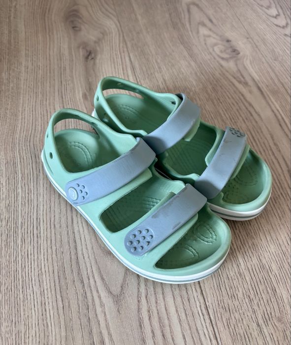 Sandały crocs C13 zielone
