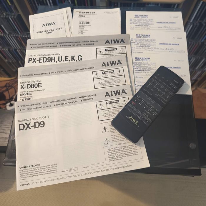 Aparelhagem completa com móvel