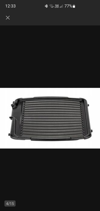 Składany grill elektryczny Tefal GC 3050 czarny 2000 W