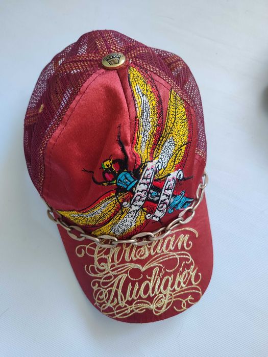 Christian Audigier винтажная бейсболка кепка