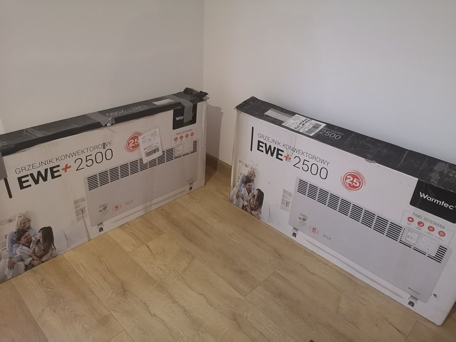 Sprzedam 2szt grzejnik elektryczny Warmtec Ewe 2500+
