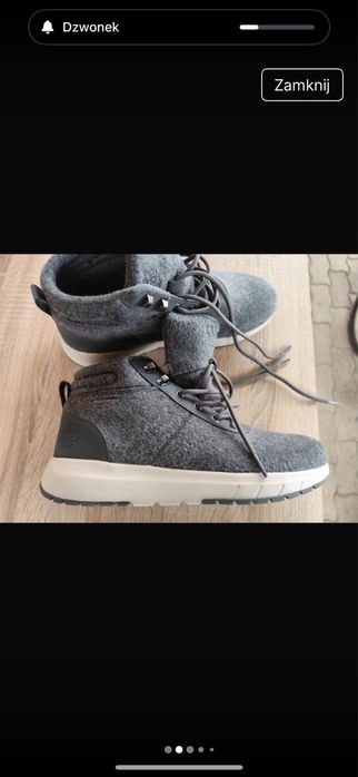 buty z welny 100% Tiroler Laden 40 welniane jak nowe