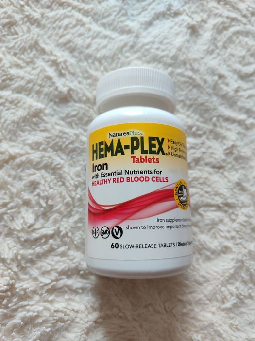 Hema Plex Iron с медленным высвобождением, таблетки 60 шт