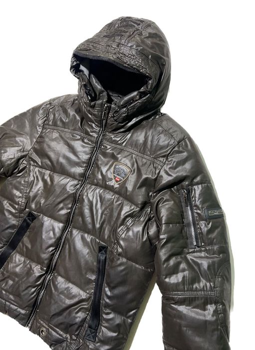 Пуховик Northland professional глянцевий коричневий теплий дутий рЛ