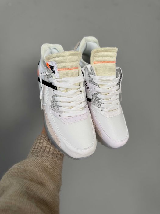 Чоловічі Кросівки Off-White x Nike Air Max 90 GPX White 45