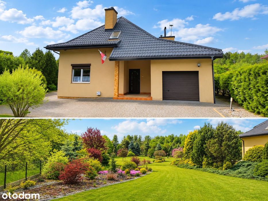 Dom z wyjątkowym ogrodem przy lesie | 150 m² | działka 3500 m²