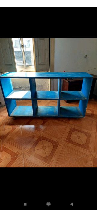 Móvel cubos madeira maciça