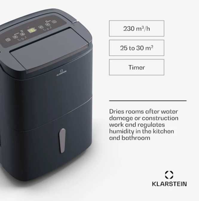 Osuszacz powietrza  DryFy Connect30 Klarstein  G-552