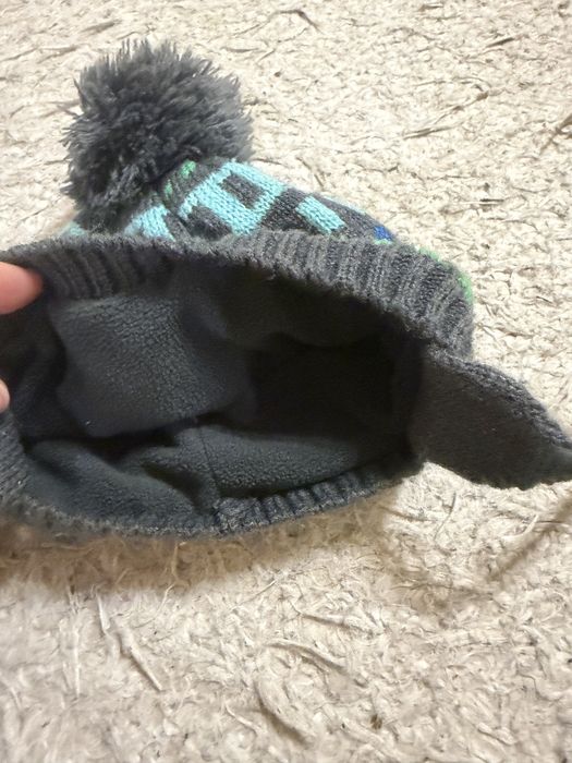 Czapeczka niemowleca z polarem