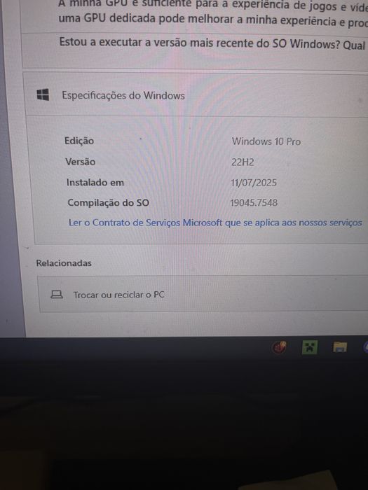 Vendo ou troco por notebook Computador lenovo torre + teclado gaming para jogos