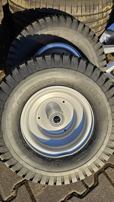 Koła łożyso 18x8.50-8  przyczepka nowe na ośkę oraz piastędo wyboru !!!