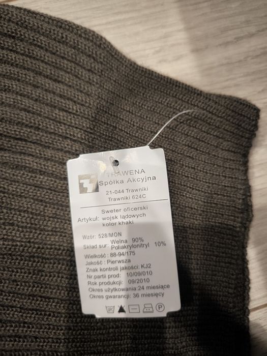 Sweter oficerki Wojsk Lądowych