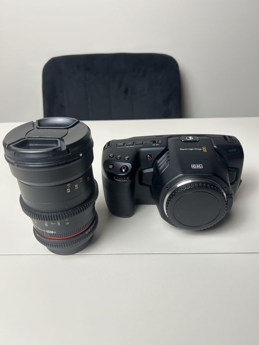 BMPCC6K Body + Samayang 35mm T1.5f EF