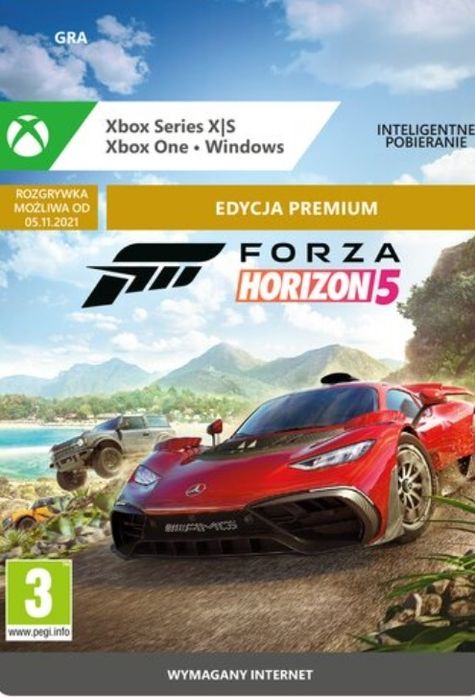 Forza Horizon 5 Premium Edition kod XBOX One Series X