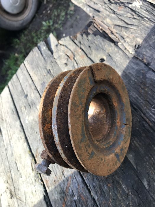 Шків 2-ох ручейний 115мм А. Шків 90мм А одноручейний