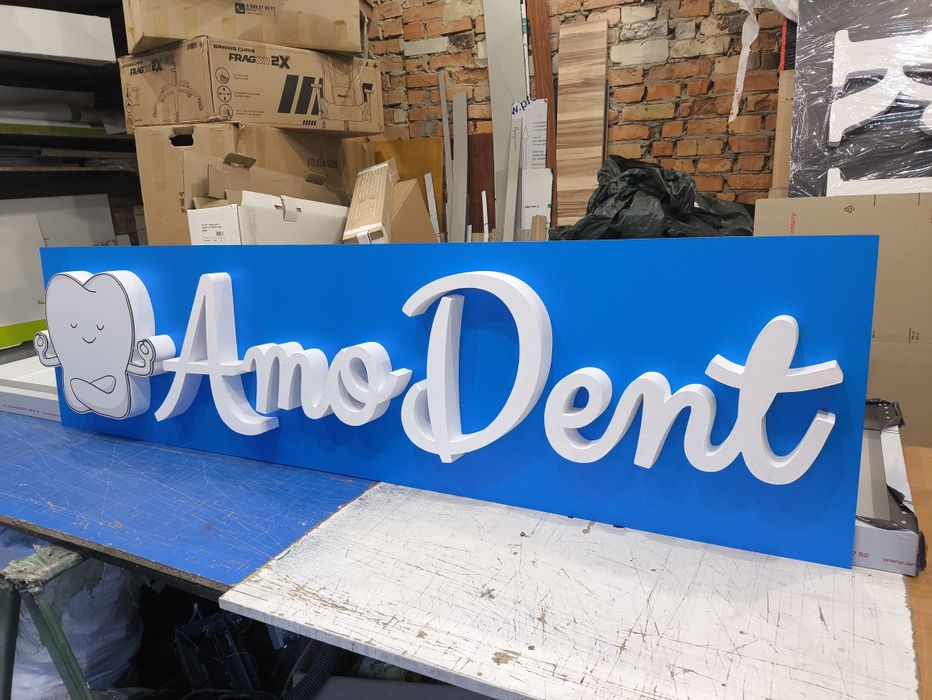 Букви з пінопласту та пінополістиролу для Реклами. Об'ємні Літери