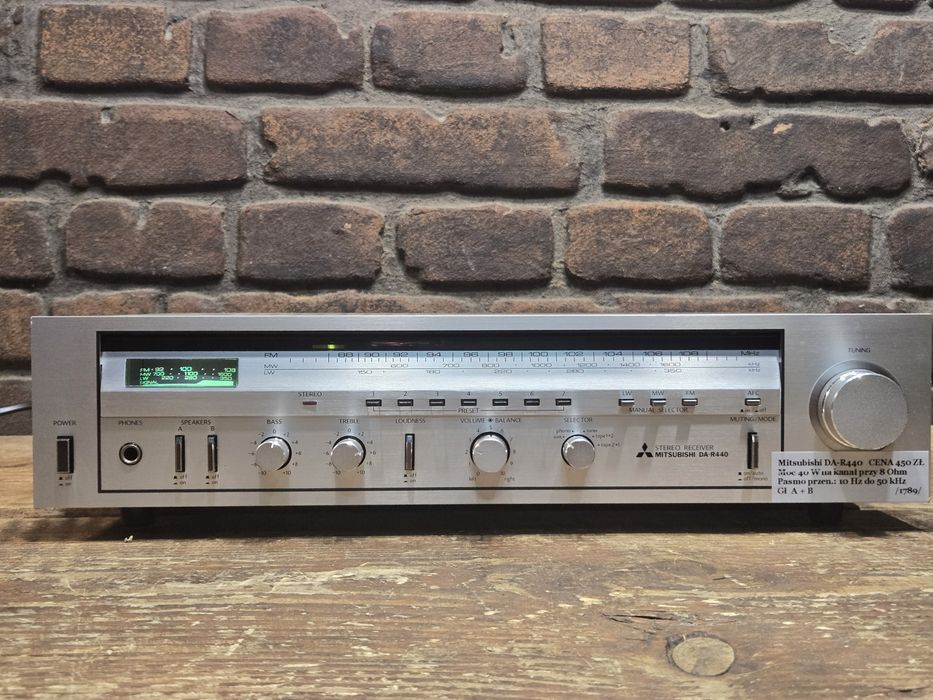Mitsubishi DA-R440 , amplituner.