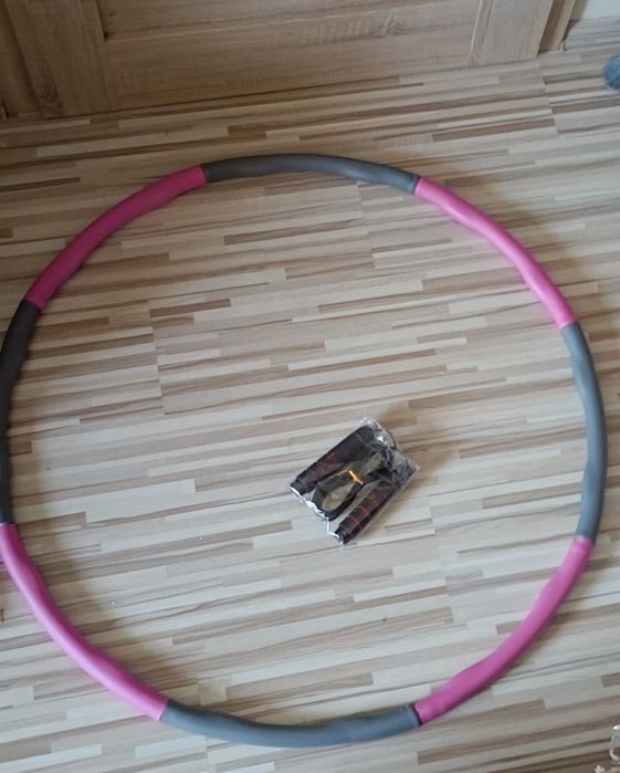 Hula hop plus skakanka zestaw do ćwiczeń