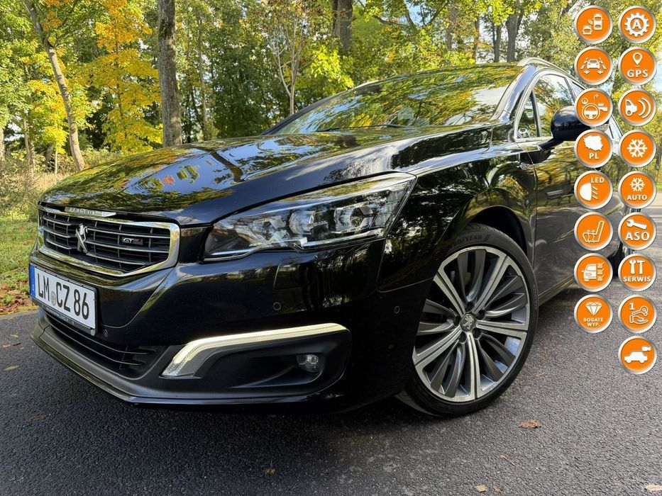 Peugeot 508 2.0 eHDi 181 km GT-Line Maxx Kamera Automat Navi Panorama Super Stan
