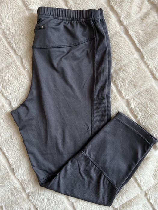 Спортивні бігові бриджі темно сірі crane sports С S 36/38