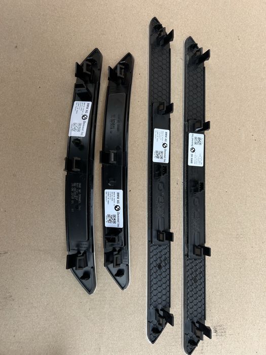 Накладки на пороги, зеркала bmw x5 g05