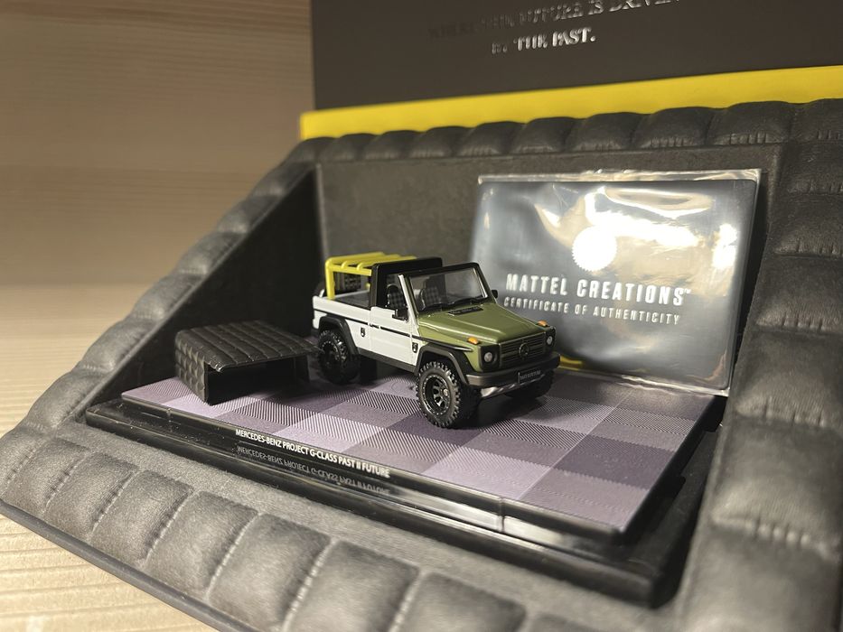 Hot Wheels x Mercedes-Benz Projekt G-Klasse Past II Future