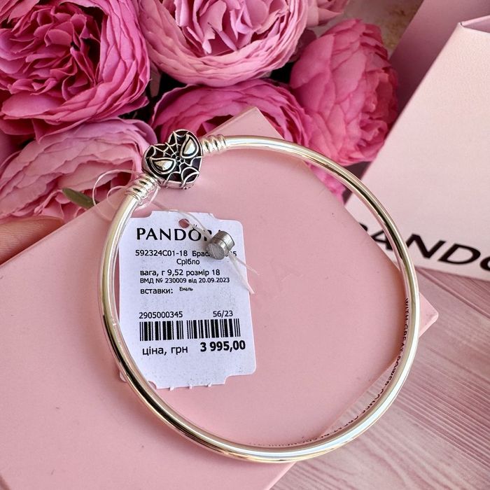 Браслет Пандора оригінал новий Pandora "Маска Людини-павука" Пандора